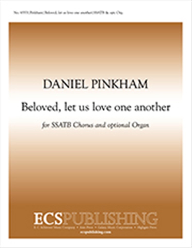Beloved, Let Us Love One Another